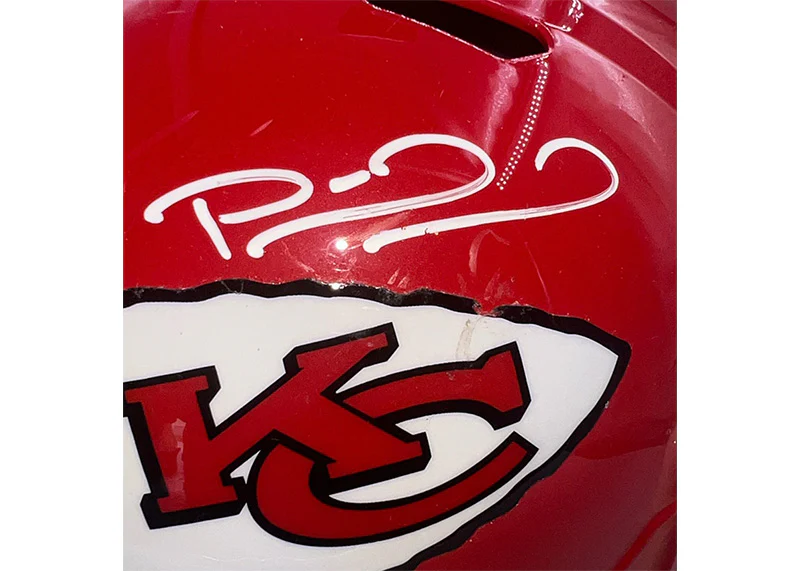 Patrick Mahomes Signed Kansas City Chiefs Speed Replica Helmet Fanatics