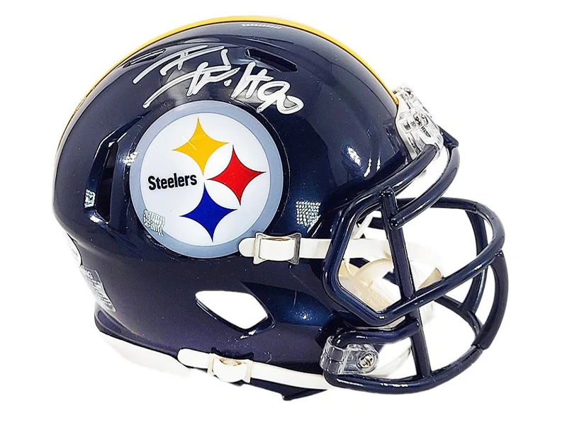 Tj Watt Autographed Pittsburgh Steelers Mini Helmet Beckett