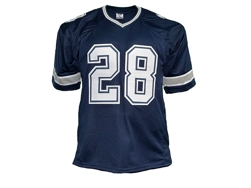 Darren Woodson Autographed Dallas Pro Style Blue Dallas Football Jersey JSA
