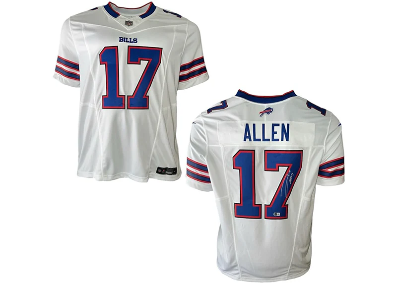 Josh Allen Signed Buffalo Bills Authentic Nike Onfield Football Jersey Beckett