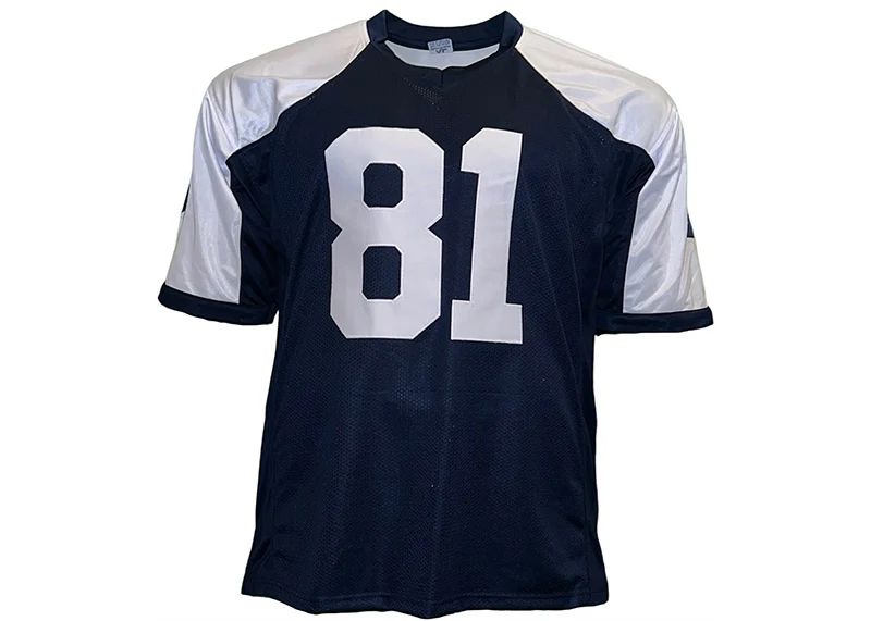 Terrell Owens Autographed Dallas Custom Thanksgiving Football Jersey (JSA)