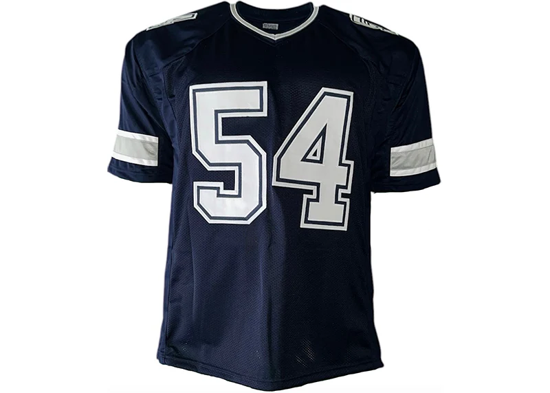 Randy White (The Monster) Signed Dallas HOF 94 Insc Custom Blue Football Jersey JSA