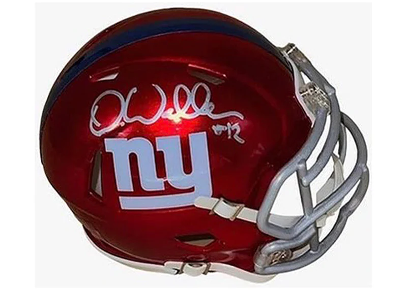 Darren Waller Autographed New York Giants Flash Mini Football Helmet JSA