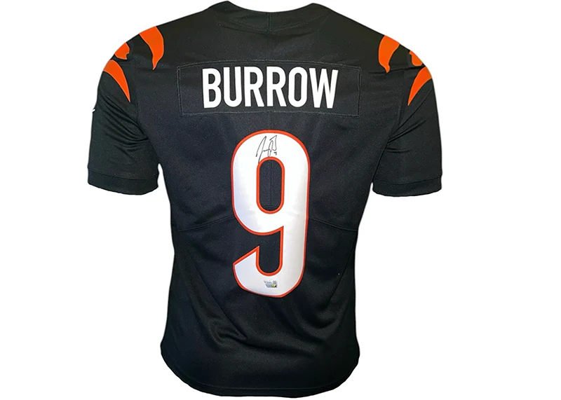 Joe Burrow Autographed Authentic Cincinnati Bengals NFL Nike Jersey Fanatics