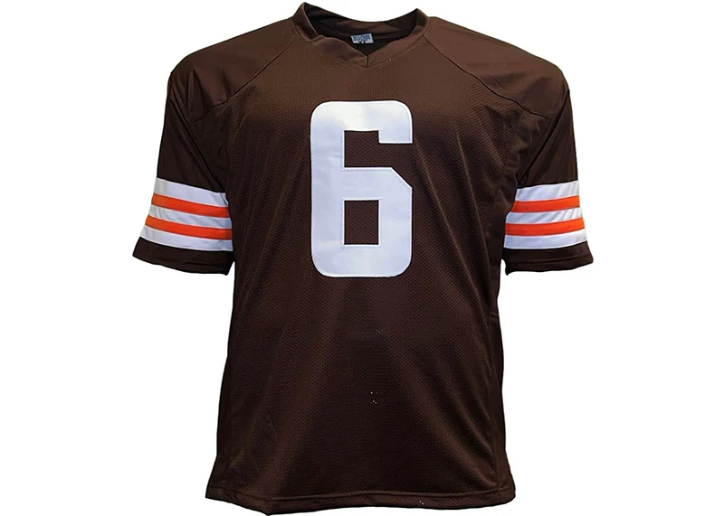 Jeremiah Owusu-Koramoah Signed Cleveland Custom Brown Football Jersey JSA