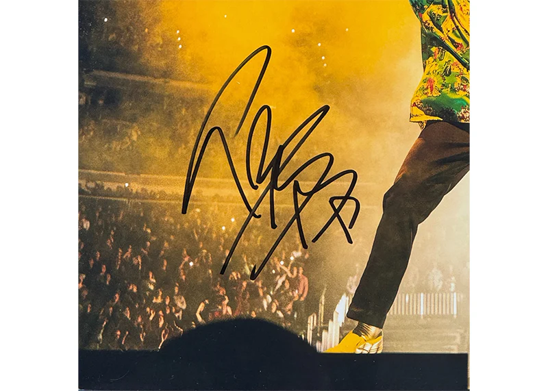 Post Malone Signed 11x14 Photo F-1 Trillion Country Autographed Beckett