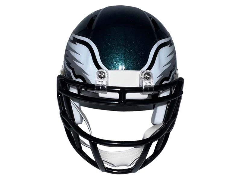 Michael Vick Philadelphia Eagles Autographed Signed Speed Mini Helmet ( JSA )