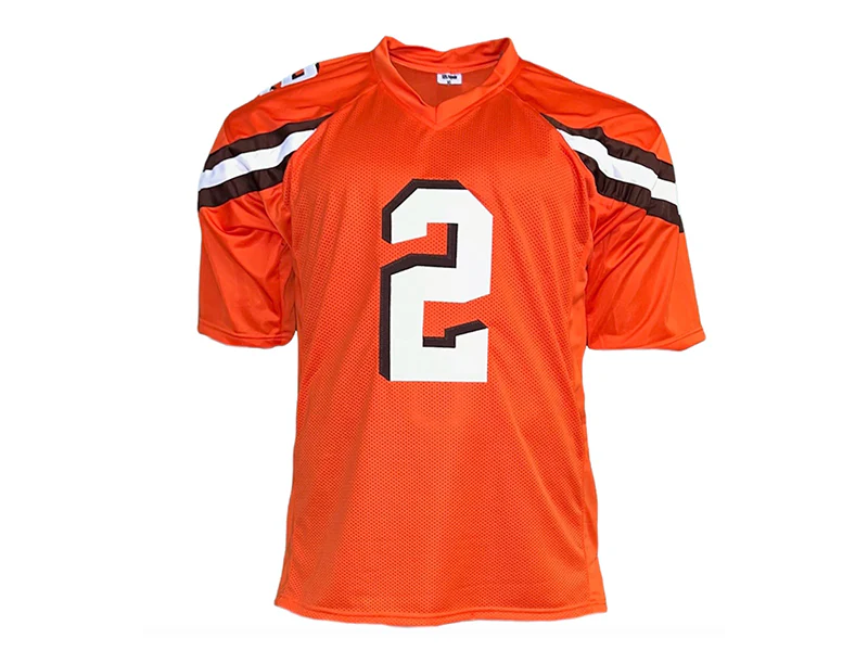 Amari Cooper Autographed Cleveland Pro Style Orange Football Jersey (JSA)