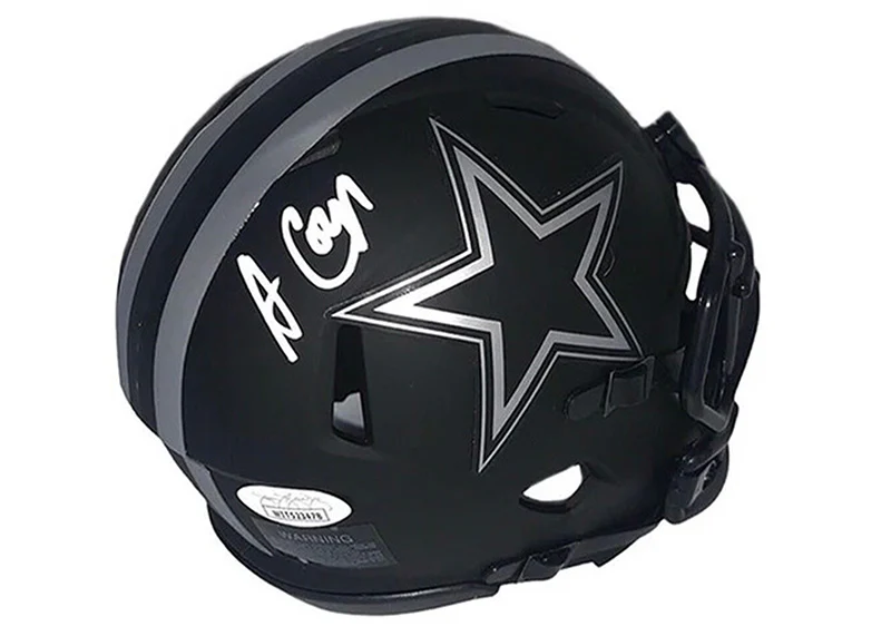Amari Cooper Autographed Dallas Cowboys Eclipse Speed Mini Helmet (JSA)