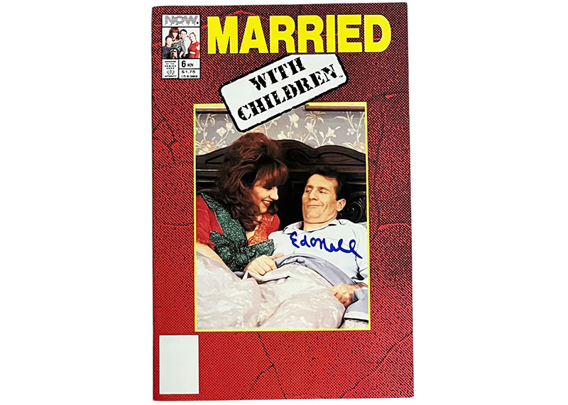 Ed O��neill Al Bundy Signed Married With Children Comic Book JSA