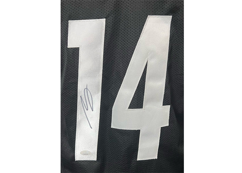 George Pickens Signed Pittsburgh Custom Black Football Jersey JSA
