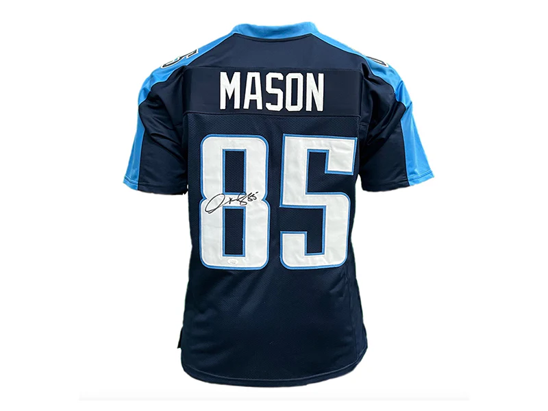 Derek Mason Autographed Tennessee Blue Pro-Style Football Jersey (JSA)