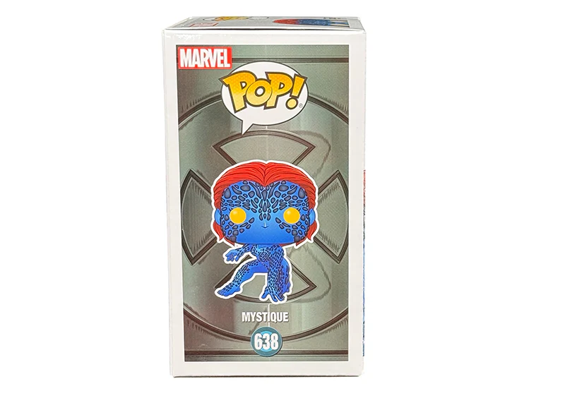 Rebecca Romijn Signed Mystique 7BAP Funko Pop! Marvel X-Men JSA COA Autograph