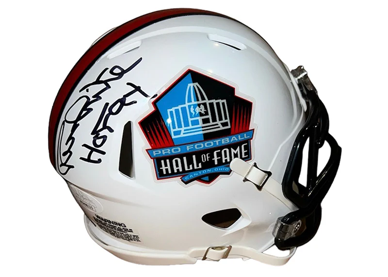 Randy White Signed HOF Mini Speed Helmet JSA