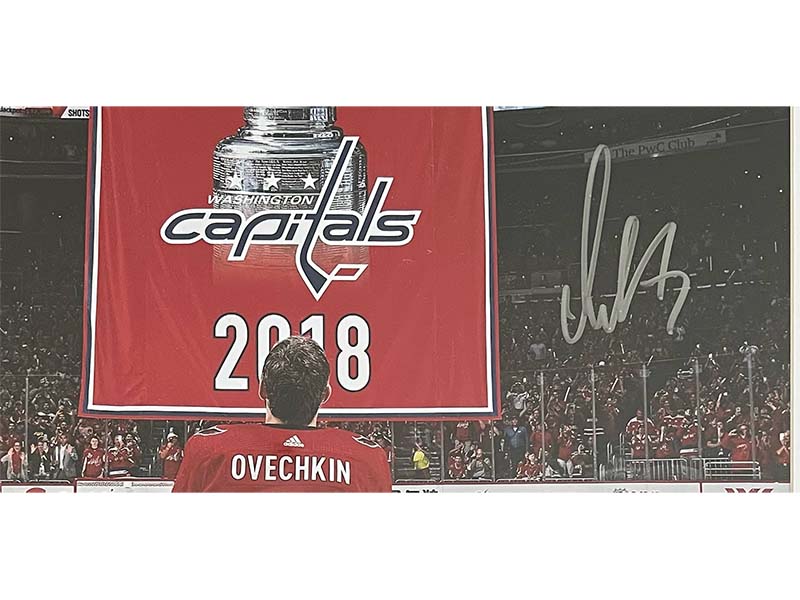 Alexander Ovechkin Autographed Washington Capitals 16x20 Frame Photo Fanatics