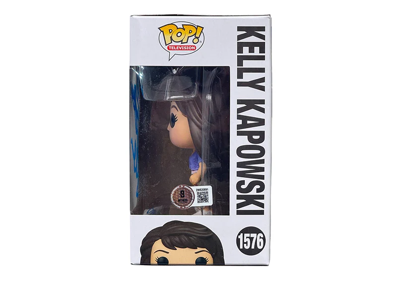 Tiffani Amber Thiessen Signed Kelly Kapowski Funko Pop 1576 Autograph Beckett