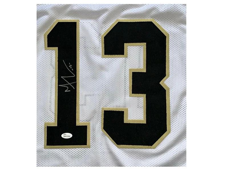 Michael Thomas Autographed New Orleans White Pro-Edition Jersey (JSA)