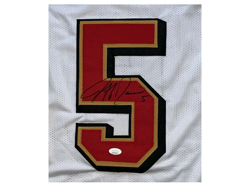 Jeff Garcia Autographed San Francisco Pro Style White Jersey JSA