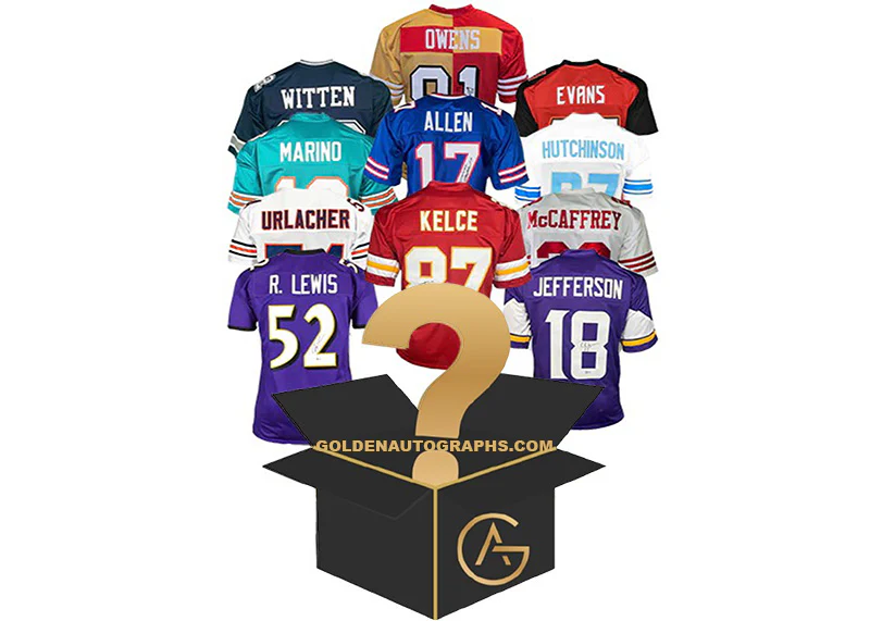 Autographed Football Prime Jersey Mystery box