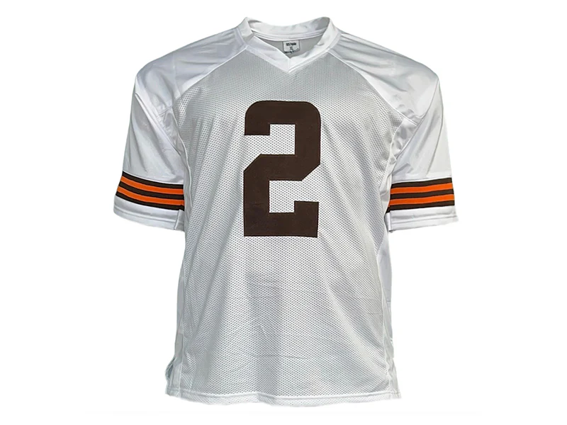 Amari Cooper Autographed Cleveland Pro Style White Football Jersey (JSA)