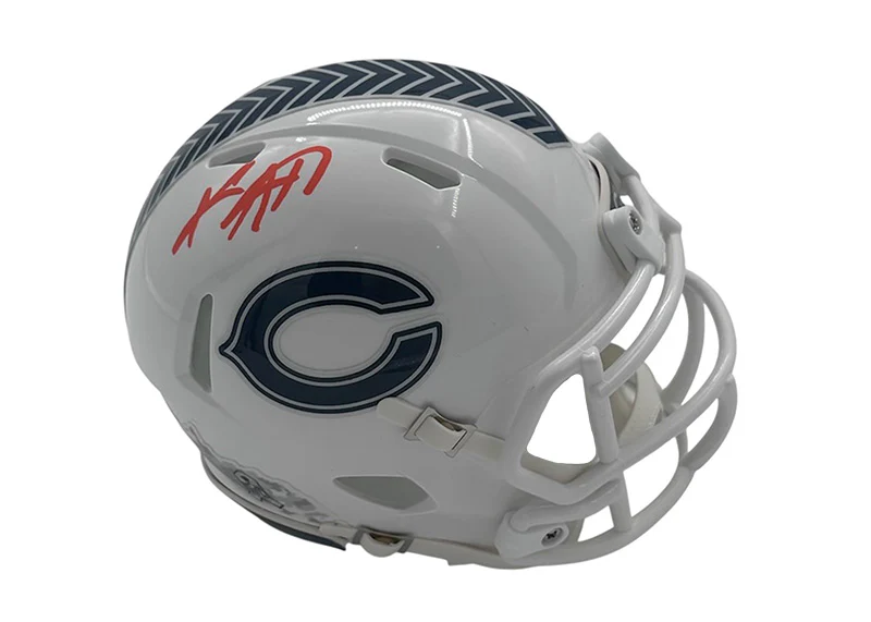 Keenan Allen Signed Chicago Bears STS Mini Football Helmet Beckett