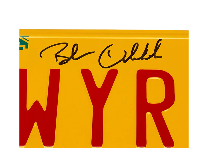 Bob Odenkirk Signed License Plate Better Call Saul Autographed Beckett