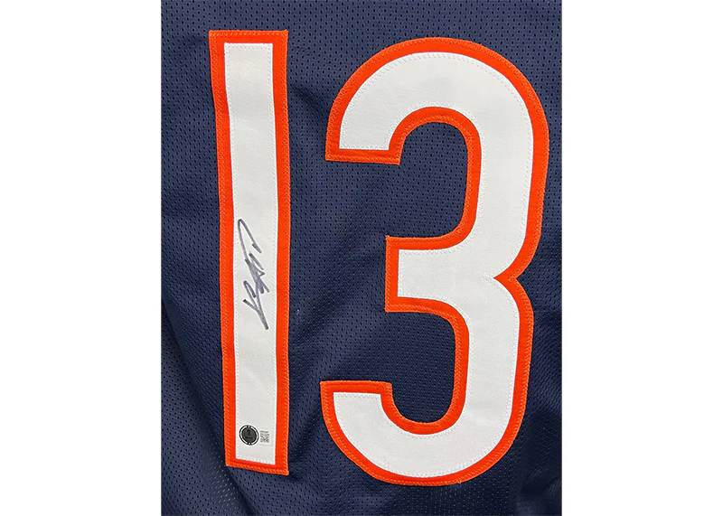 Keenan Allen Signed Chicago Custom Blue Football Jersey Beckett