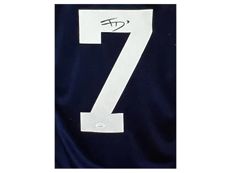 Trevon Diggs Autographed Dallas Custom Thanksgiving Jersey Tri-Star