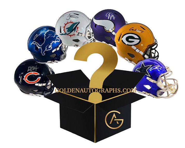 Signed Current Football Stars Mystery Mini Box