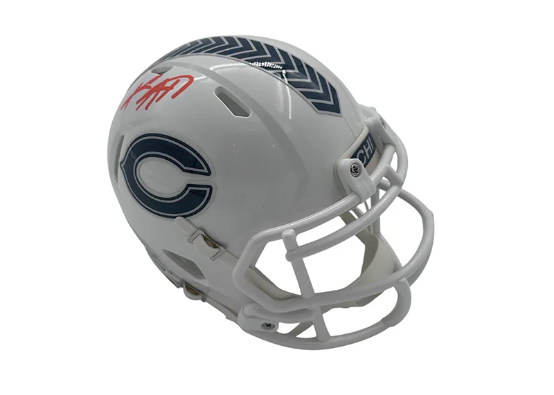 Keenan Allen Signed Chicago Bears STS Mini Football Helmet Beckett