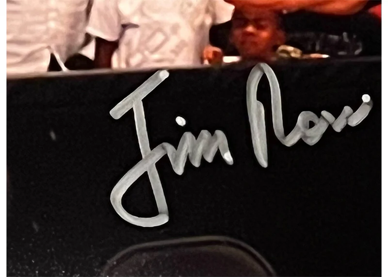 Jim Ross Signed 8x10 WWE Photo With Stone Cold Steve Austin JSA