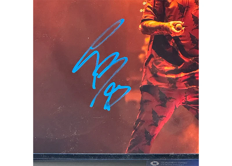 Post Malone Signed 11x14 Photo F-1 Trillion Country Autographed Beckett