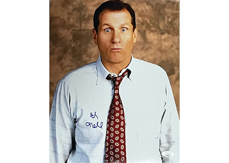 Ed O��neill Al Bundy Signed Married With Children 11x14 Photo JSA