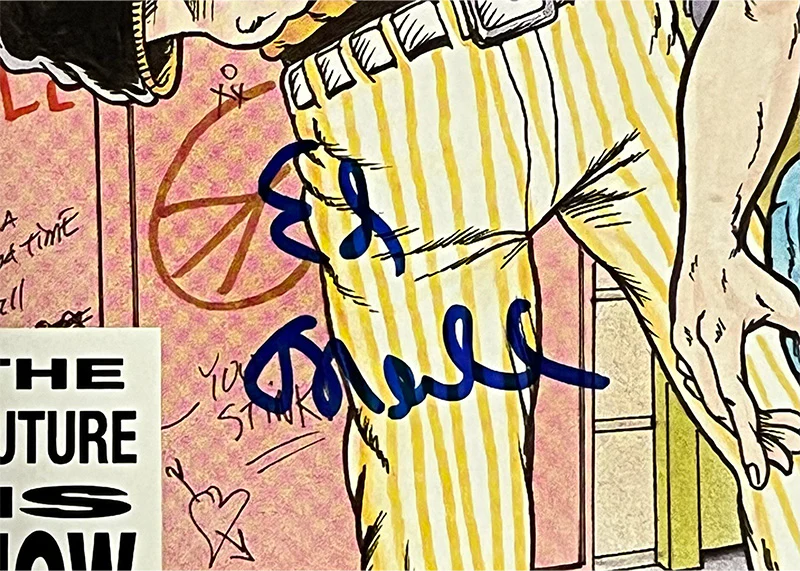 Ed O��neill Al Bundy Signed Married With Children Comic JSA