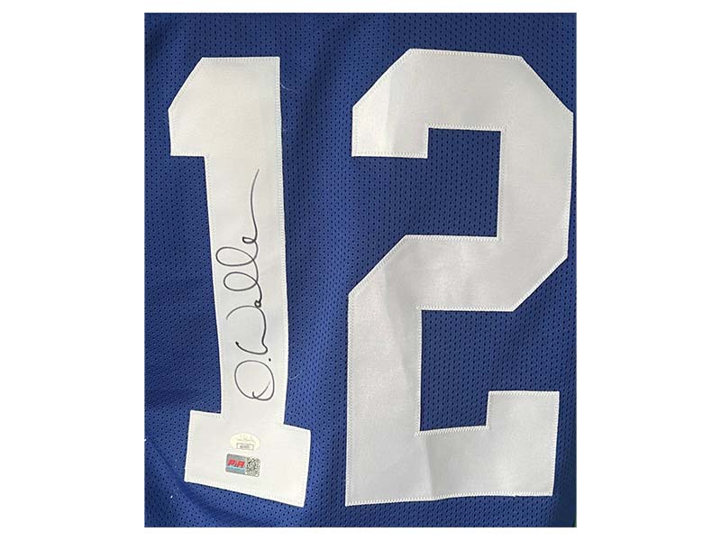 Darren Waller Autographed New York Pro Style Blue Football Jersey JSA
