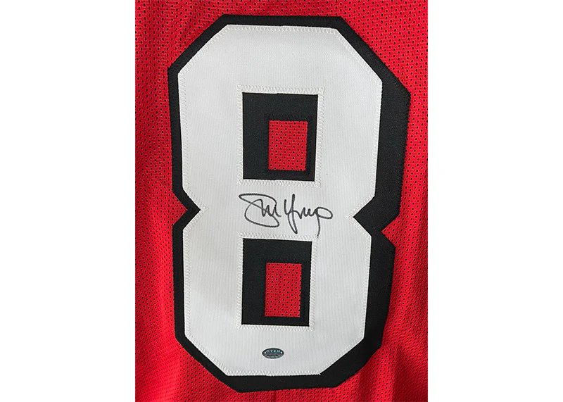 Steve Young Signed?San Francisco Custom Red Jersey?GTSM