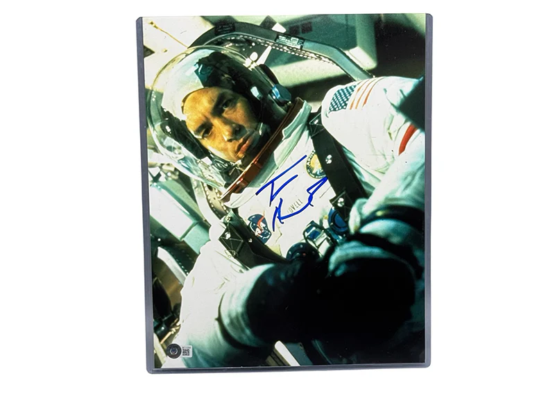 Tom Hanks Signed 11x14 Photo Apollo 13 Jim Lovell Autographed Beckett