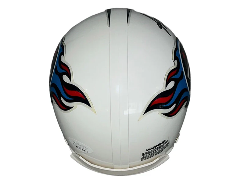 Austin Hooper Autographed Tennessee Titans Speed Mini Helmet (JSA)