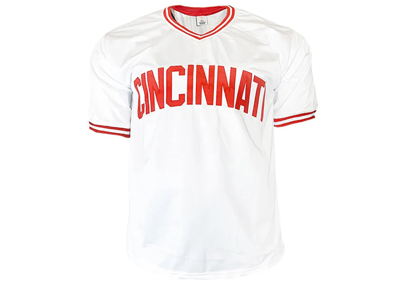 Jose Rijo Signed 90 WS MVP Insc Cincinnati Custom White Baseball Jersey Beckett