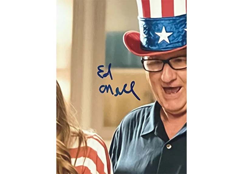 Ed O��neill Modern Family Signed 11x14 Photo JSA