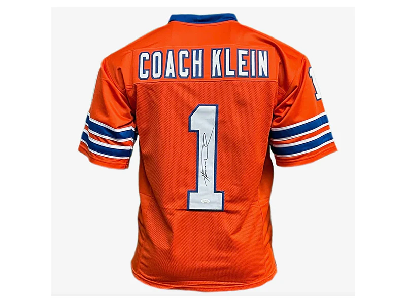 Coach Klein Henry Winkler Autographed The Waterboy Orange Football Jersey (JSA)