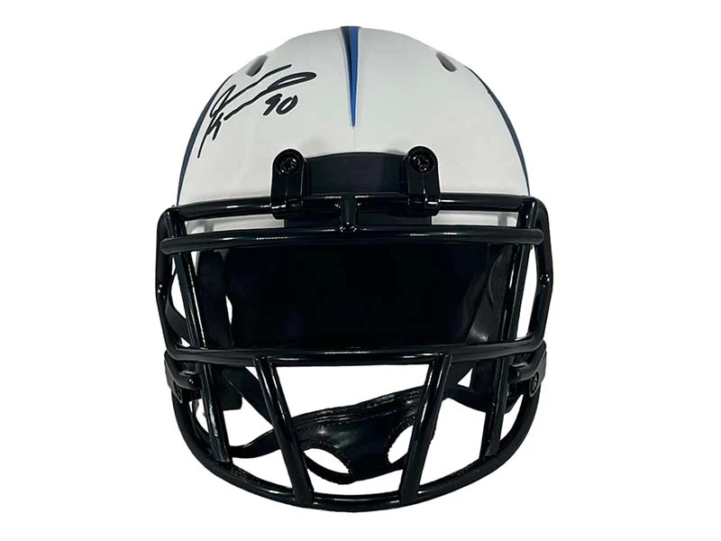 Javon Kearse Signed Tennessee Titans Lunar Mini Football Helmet JSA