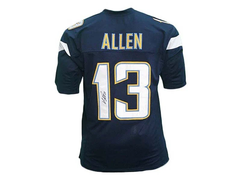 Keenan Allen Signed San Diego Custom Blue Football Jersey (JSA)