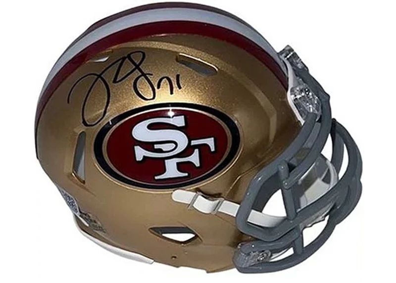 Trent Williams Autographed San Francisco 49ers Speed Mini Helmet JSA