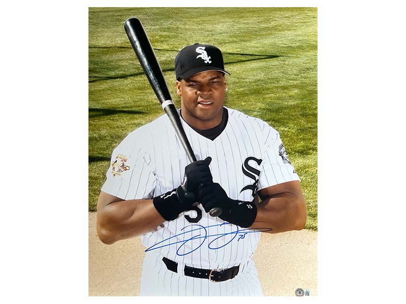 Frank Thomas Signed Chicago White Sox 16x20 photo (Beckett)