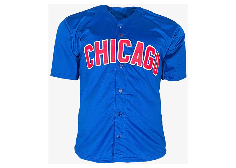 Sammy Sosa Signed Custom Chicago Blue Baseball Jersey JSA