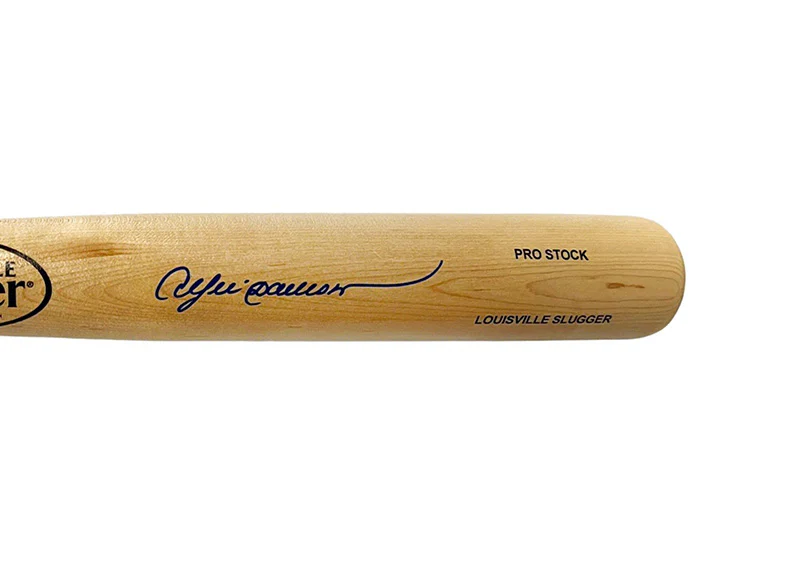 Andre Dawson Signed Louisville Slugger Official MLB Blonde Baseball Bat Beckett