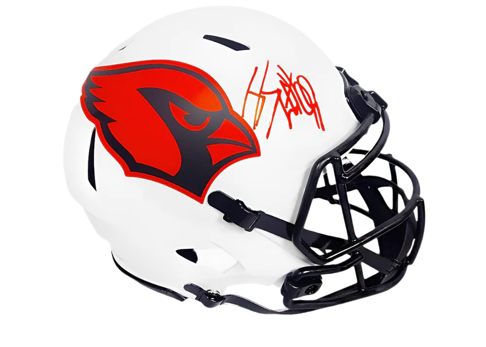 JJ Watt Signed Arizona Cardinals Authentic Lunar Speed Full-Size Football Helmet JSA