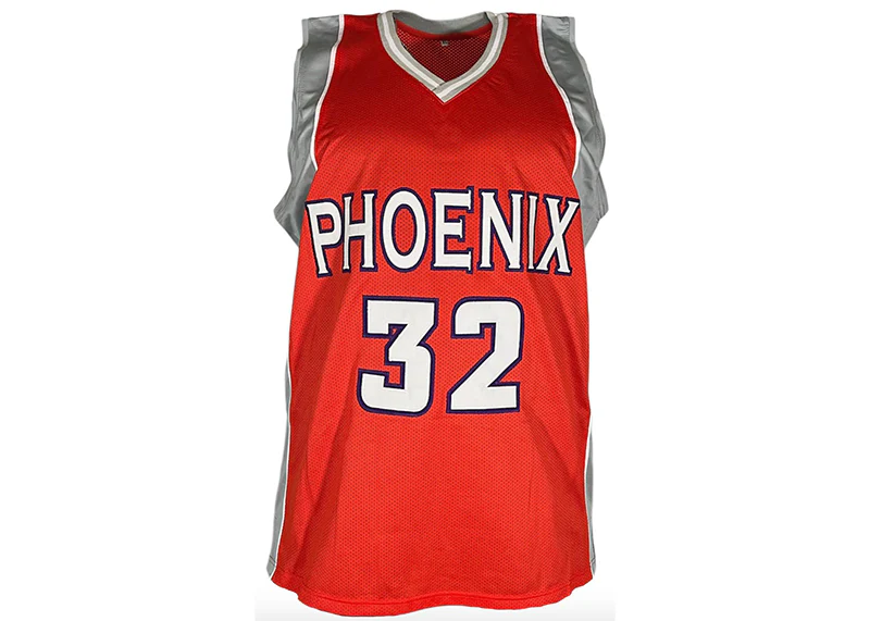 Amar'e Stoudemire Signed Phoenix Custom Orange Basketball Jersey (Beckett)