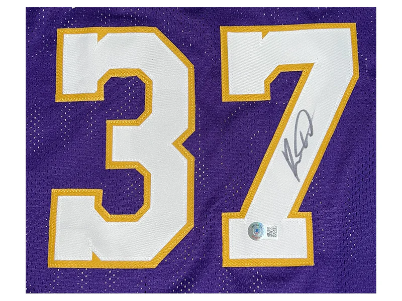 Ron Artest Autographed Pro Style Purple Basketball Jersey Beckett